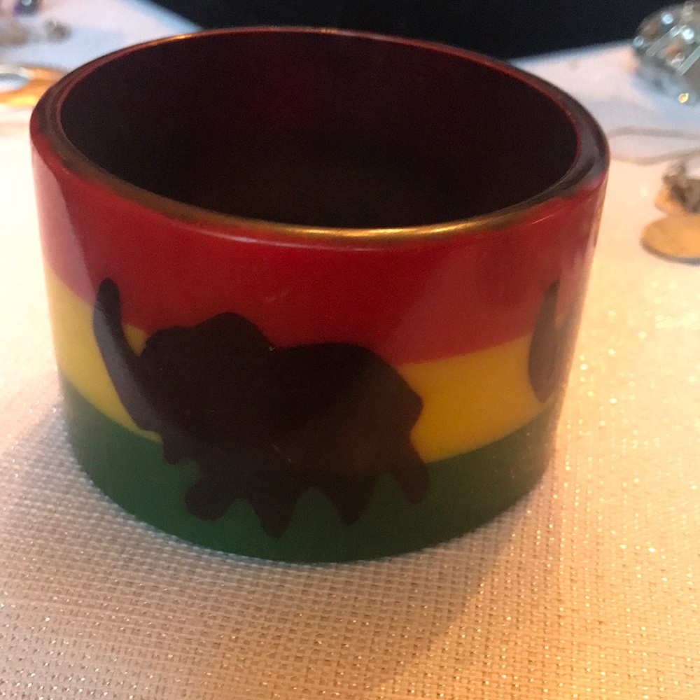 Bangle flag elephant Braclet
